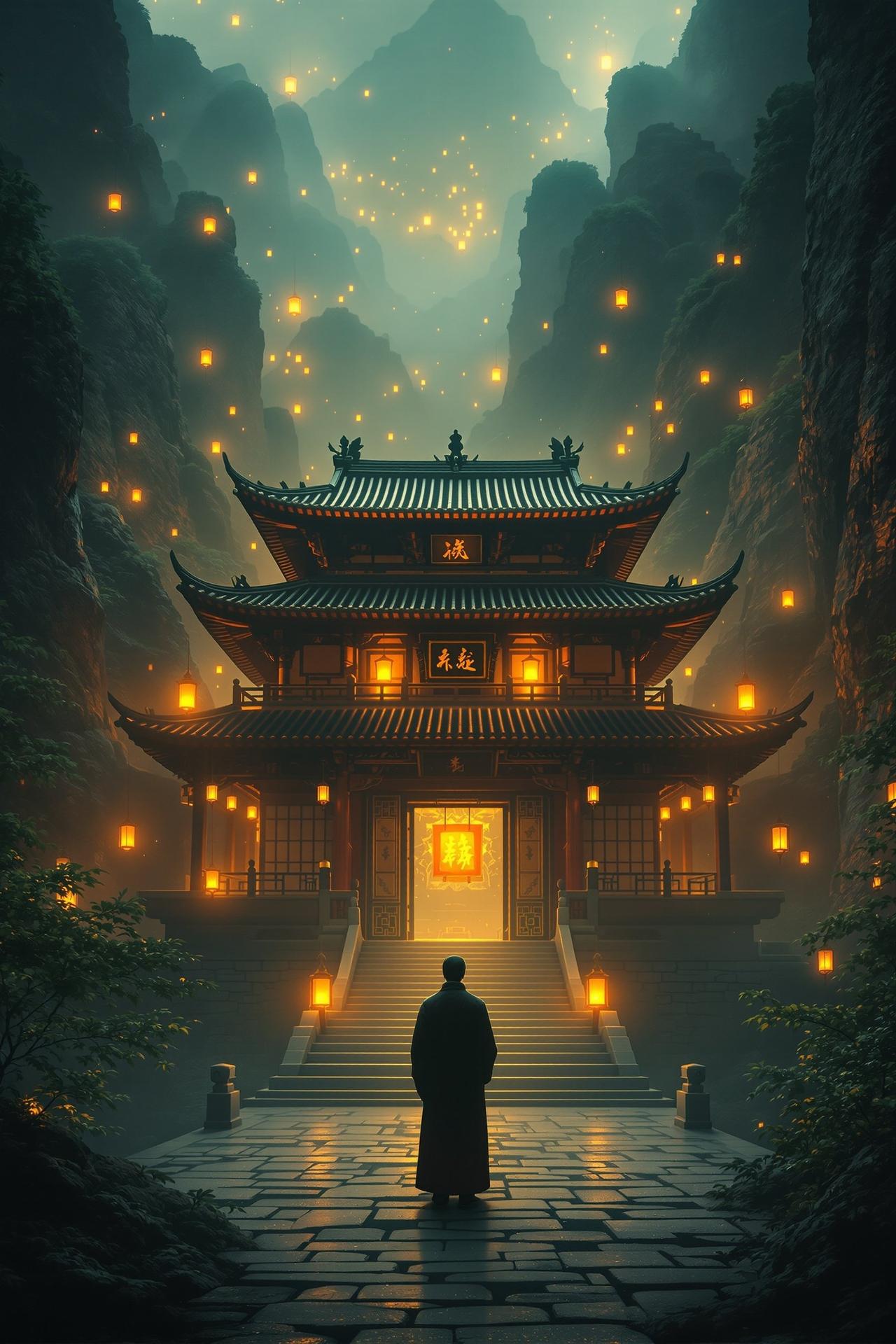 古刹钟声电影海报
